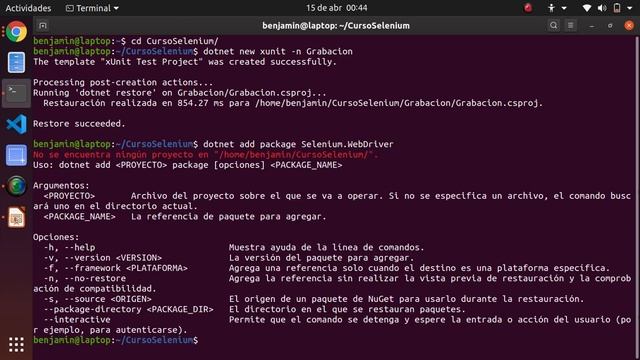 SELENIUM IDE Exportar prueba a C# | Curso SELENIUM C# .NET Core смотреть онлайн