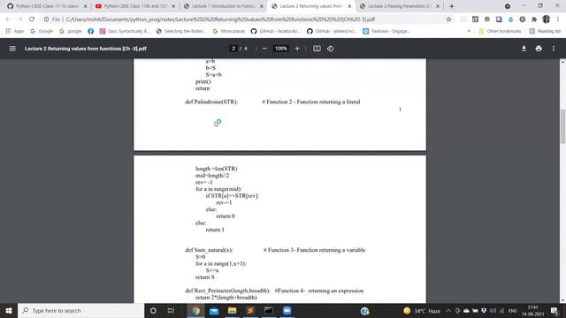 Python class 58 | Void Non-void fn Menu-driven program | 11th 12th CBSE Hindi| Computer Science 202 смотреть онлайн