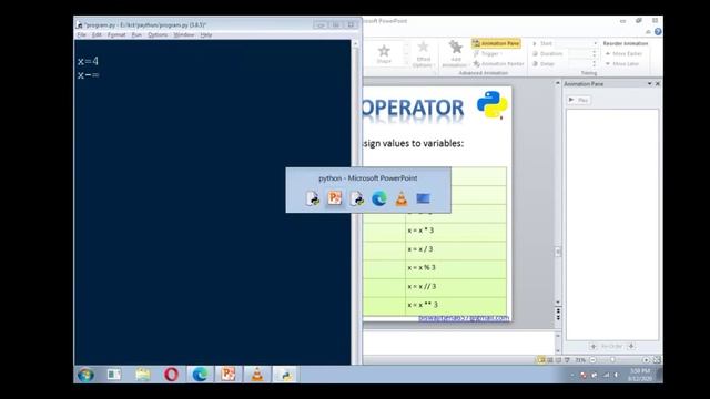 assignment operator in python смотреть онлайн