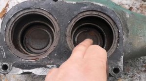 Замена корпуса термостатов Вольво фш 16.