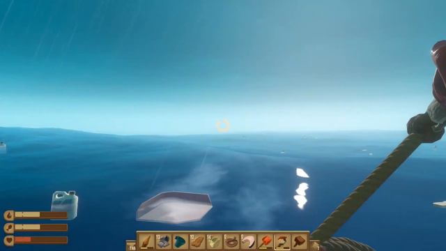 Трое на плоту против акулы. Кооп прохождение Raft #1 смотреть онлайн