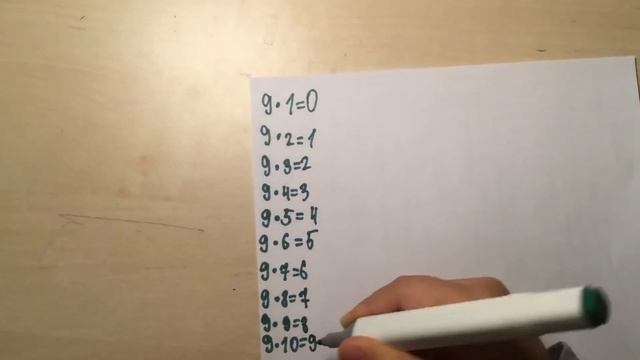 Лайфхак что делать если забыл таблицу умножения на девять ? ??? смотреть онлайн