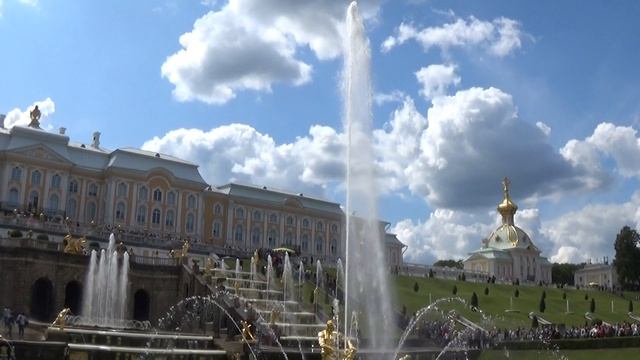 Петергоф. Большой каскад. смотреть онлайн
