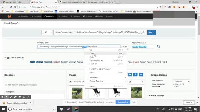 Ebay Seo Optimization Title Listing With Price Fox Lister in 10 Minutes. смотреть онлайн