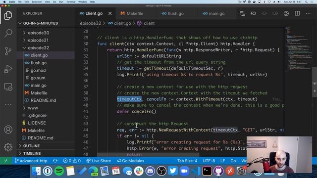 Advanced Uses of net/http (Episode 32) смотреть онлайн
