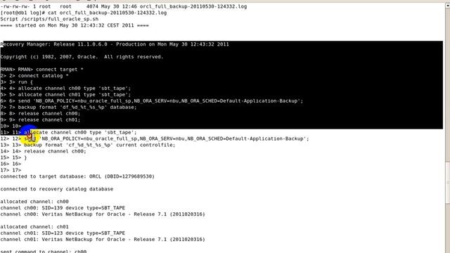 07 Oracle backup log.wmv смотреть онлайн