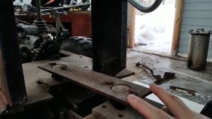 узел перелома минитрактора