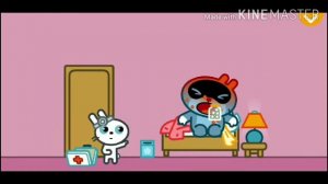 Pango🦝 🩺is Sick 🤒funny animation for kids / Панго Болен весёлый мультик для детей