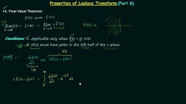 Final Value Theorem