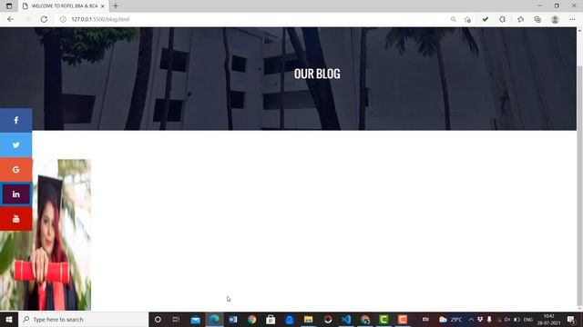 Part 5 : College Website смотреть онлайн