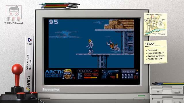 Arctic Moves - Commodore Amiga 500 Gameplay Demo смотреть онлайн