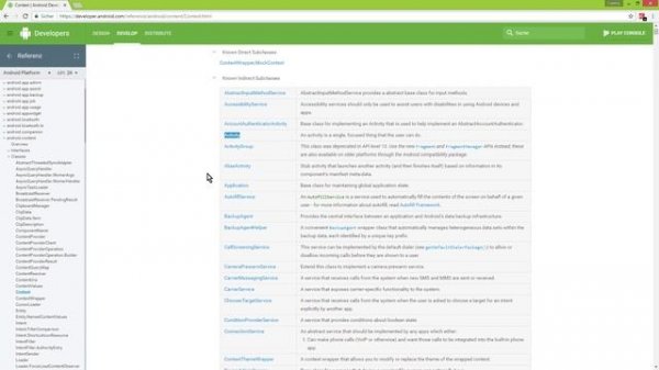 What is Context in Android Programming?