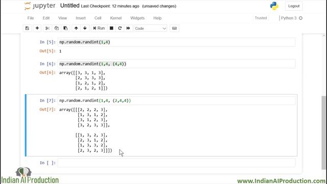 NumPy Random | Python NumPy Tutorial in Hindi Part-9 | Machine Learning Tutorial #01.01.09 смотреть онлайн