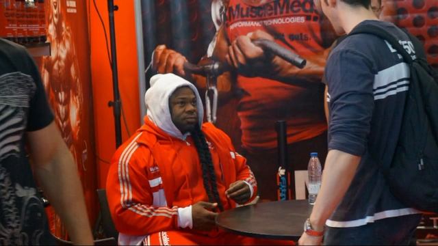 Kai Greene at the Expo Arnold Classic Europe 2014 смотреть онлайн