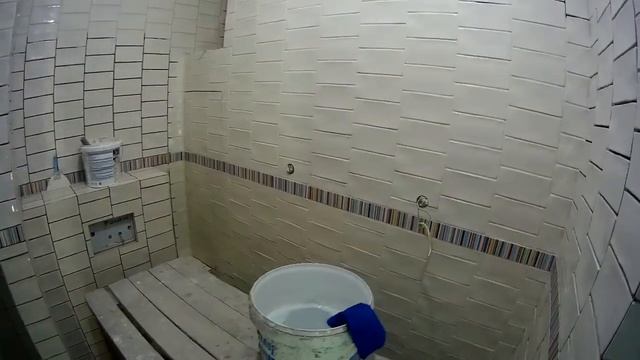 Укладка плитки в стиле лофт. Часть шестая. Затирка и обзор проделанной работы смотреть онлайн