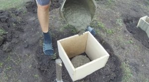 Дачная БЕСЕДКА 6х4. ФУНДАМЕНТ.