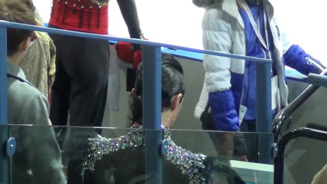 Finlandia trophy 2012 Misha Ge & Johnny Weir before warm-up SP смотреть онлайн