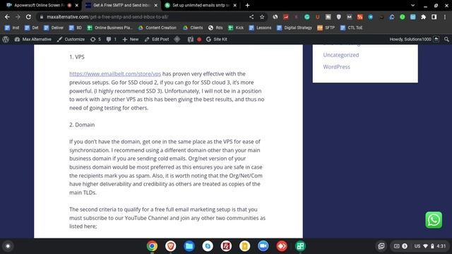 Get a Free SMTP Server + Mailer (Mautic or Mailwizz) and Send Inbox to All смотреть онлайн