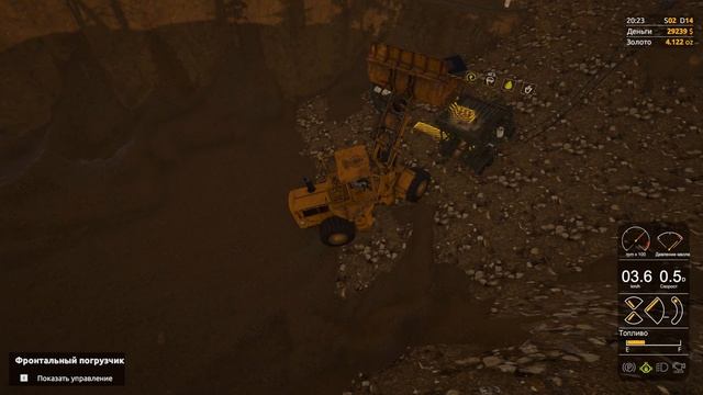 Gold Rush The Game, прохождение на русском, #14 Работа на погрузчике смотреть онлайн