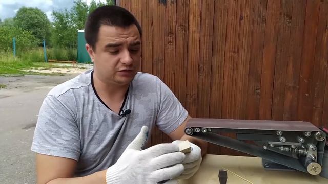 Необычная ленточная шлифмашина своими руками. смотреть онлайн