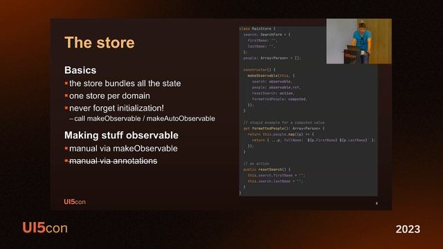 UI5con 2023: Turning State Management Inside-Out – ui5-mobx смотреть онлайн