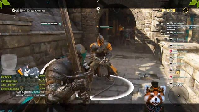 Играемся :) ( For Honor - тренировка и прохождение ) смотреть онлайн