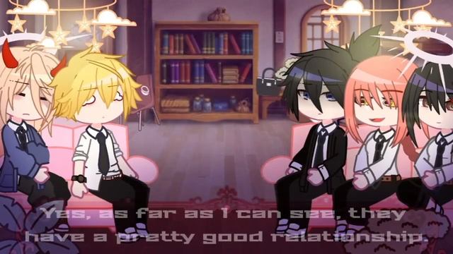 Chaisaw man React to Kamado Nezuko | Demon Slayer | Gacha Club смотреть онлайн