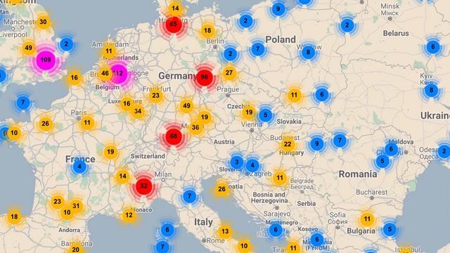 Google Maps server side clustering смотреть онлайн