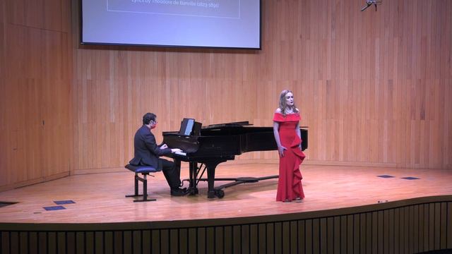 Haley Burgh, soprano, Solomon Alhakeem, baritone, and Tony Weinstein, piano | Junior Recital смотреть онлайн