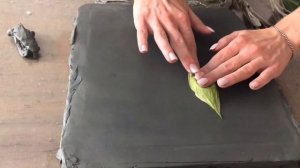 БОТАНИЧЕСКИЙ БАРЕЛЬЕФ СВОИМИ РУКАМИ|Техника изготовления| Бесплатный Мастер класс | Plaster flower