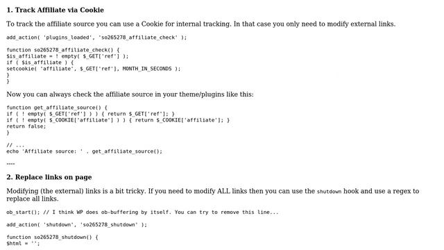 Wordpress: append url parameters to all links смотреть онлайн