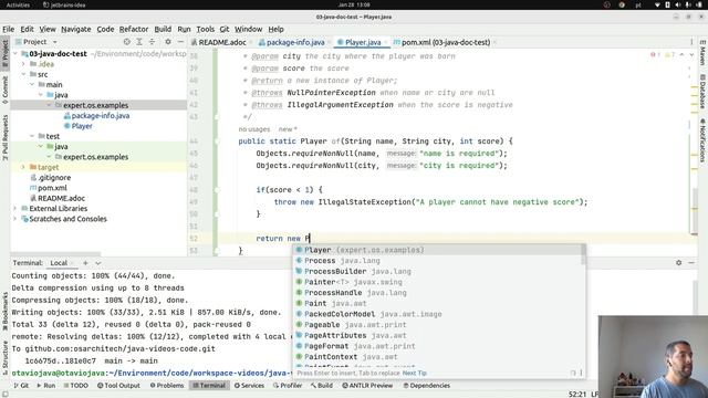 Increase your code quality in Java exploring the power of JavaDoc смотреть онлайн