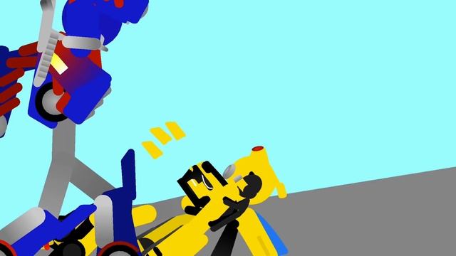 Optimus Chokslams Bumblebee Stick Nodes Recreation (HypErChÆrgED) смотреть онлайн
