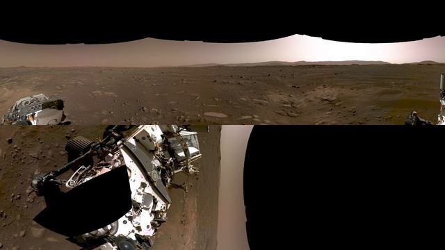 NASA’S Perseverance Rover’s First 360 View of Mars (Official) смотреть онлайн