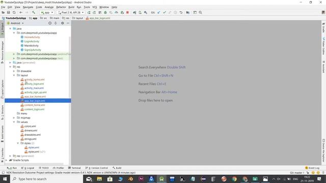 Firebase quiz app part 2 : User login page (UI design only) смотреть онлайн