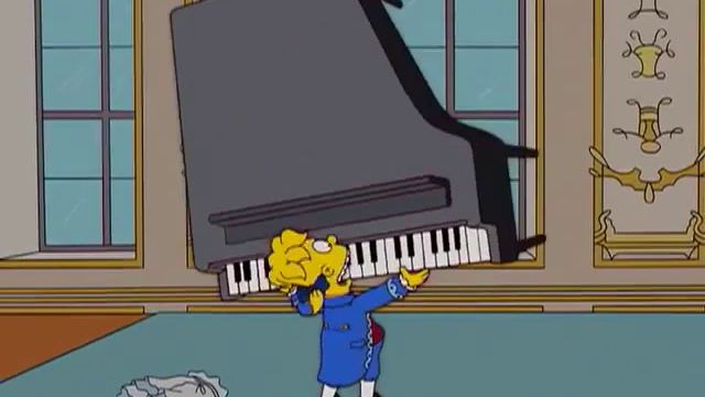I Simpson Bart Mozart e Lisa Salieri смотреть онлайн