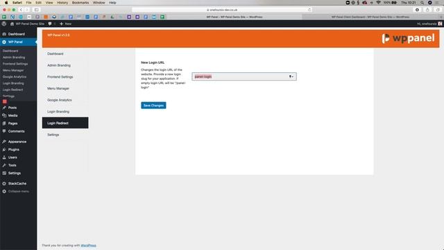 WP Panel - Login Redirect смотреть онлайн