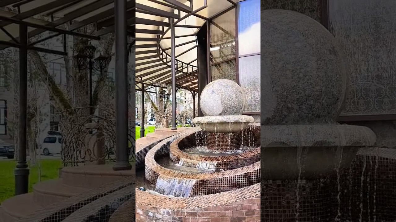 Оригинальный Фонтан ⛲ у отеля Прованс. Горячий ключ.