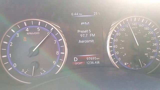Stock 2015 infiniti Q50 3.7 acceleration 0-100 kmh + (0-60 mph) смотреть онлайн