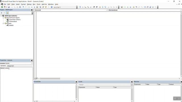 Программирование на VBA. Вступление. Урок 1 смотреть онлайн