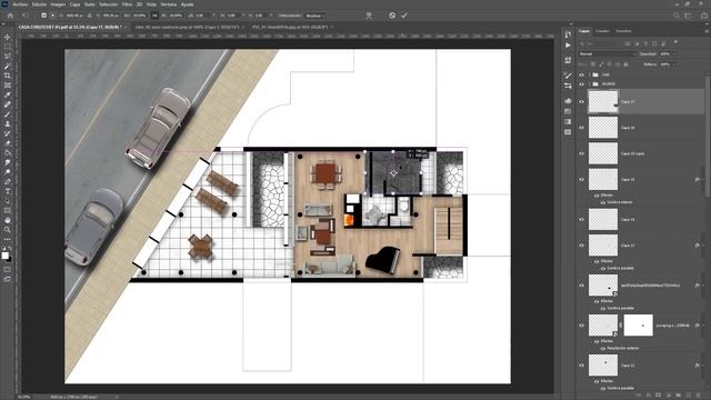 ??? PLANTA ArquitectOnica PHOTOSHOP | TUTORIAL PASO A PASO | ARQUITECTURA ambientada y humanizada смотреть онлайн