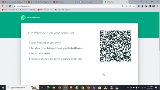 Whatsapp Web | How To Use WhatsApp In Laptop PC | Whatsapp Web Kaise Use Karte Hai