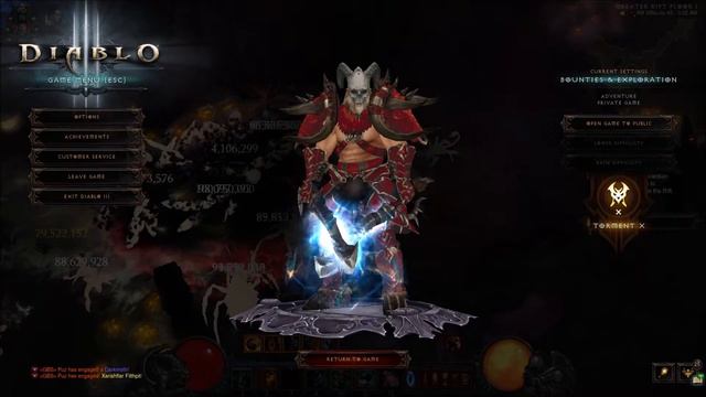 Diablo 3 RoS Season 4 NA Hardcore - Area Damage Lag Near Death Experience (Season 4, Patch 2.3)