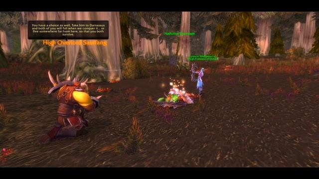 The Burning of Teldrassil Alliance смотреть онлайн