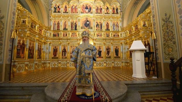 Проповедь митрополита Феофана в день празднования иконе Божией Матери «Всех скорбящих Радость» смотреть онлайн