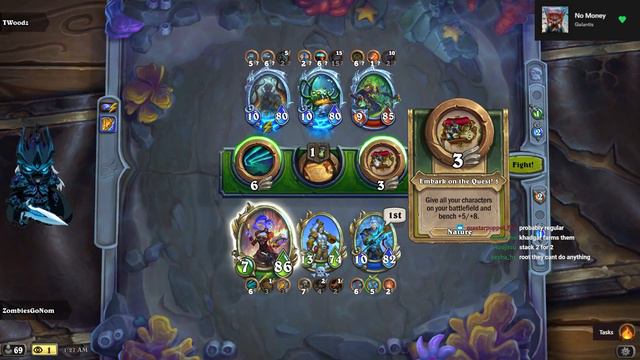 The Return of Anduin!? Big Genn Healing! - Hearthstone Mercenaries Team смотреть онлайн
