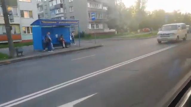 Автобус номер 7А М-крн Кленковский Автовокзал г. Гомель. смотреть онлайн