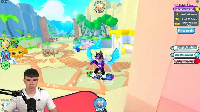 *NEW* HUGE BUTTERFLY CHANCES are EASY In Roblox PET SIMULATOR X! смотреть онлайн