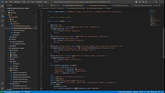 Usando Laravel e o padrão repositório com o Domain Driven Design (DDD) смотреть онлайн