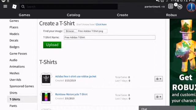 How to get a free Adidas ROBLOX shirt! IT WORKS IN ANY YEAR free shirts #1 смотреть онлайн